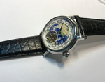 Load image into Gallery viewer, 3D Globe Tourbillon Round Watch Fashion
