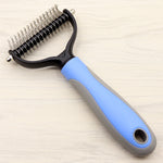 Load image into Gallery viewer, Pet Long-haired Dogknot Comb Double-sided Blade Dog
