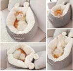 Load image into Gallery viewer, Pet Dog Bed Warming Soft Sleeping Bag Cushion Puppy Kennel

