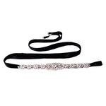 Load image into Gallery viewer, Bridal wedding belt with rhinestone decoration
