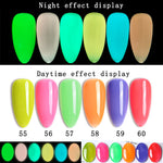 Load image into Gallery viewer, 6 Colors Luminous Glue Phototherapy Nail Glue UV Polish
