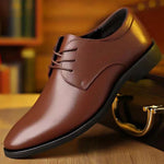 Load image into Gallery viewer, Men&#39;s Casual Business Formal Wear Leather Shoes
