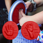 Load image into Gallery viewer, DIY Baby Care Hand and Foot Print Mud Handprint Footprint Fingerprint Anti-stress Children&#39;s Toy
