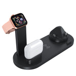 Load image into Gallery viewer, Three-In-one Wireless Charger Watch Headset Wireless Charger Bracket
