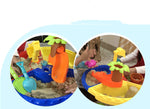 Load image into Gallery viewer, Water Table Set Summer Sand And Water Table Box Baby Kids Children Outdoor Beach Waterwheel Toys Family Play Set
