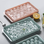 Load image into Gallery viewer, Ice Tray 3D Round Ice Molds Home Bar Party Use Round Ball Ice Cube Makers Kitchen DIY Ice Cream Moulds
