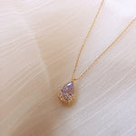 Load image into Gallery viewer, Crystal Water Drop Pendant Necklace Women
