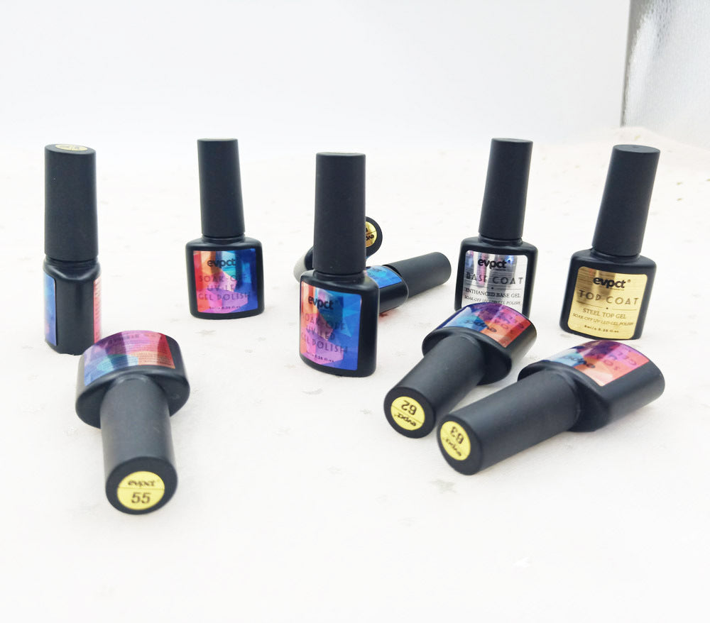 6 Colors Luminous Glue Phototherapy Nail Glue UV Polish