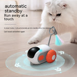 Load image into Gallery viewer, Remote Control Interactive Cat Car Toy USB Charging Chasing Automatic Self-moving Remote Smart Control Car Interactive Cat Toy Pet Products
