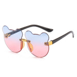 Load image into Gallery viewer, Cat Ear Kids Sunglasses Frameless Shape
