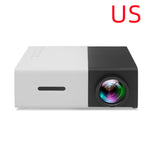 Load image into Gallery viewer, Portable Projector 3D Hd Led Home Theater Cinema HDMI-compatible Usb Audio Projector Yg300 Mini Projector
