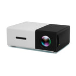 Load image into Gallery viewer, Portable Projector 3D Hd Led Home Theater Cinema HDMI-compatible Usb Audio Projector Yg300 Mini Projector
