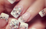 Load image into Gallery viewer, Manicure disc rhinestones
