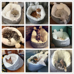 Load image into Gallery viewer, Pet Dog Bed Warming Soft Sleeping Bag Cushion Puppy Kennel
