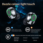 Load image into Gallery viewer, YD03 Wireless Bluetooth Headset TWS Large Screen Smart Digital Display In Ear Breathing Light
