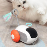 Load image into Gallery viewer, Remote Control Interactive Cat Car Toy USB Charging Chasing Automatic Self-moving Remote Smart Control Car Interactive Cat Toy Pet Products
