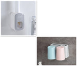 Load image into Gallery viewer, Wall Mounted Automatic Toothpaste Holder Bathroom Accessories Set Dispenser
