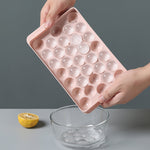 Load image into Gallery viewer, Ice Tray 3D Round Ice Molds Home Bar Party Use Round Ball Ice Cube Makers Kitchen DIY Ice Cream Moulds
