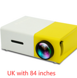 Load image into Gallery viewer, Portable Projector 3D Hd Led Home Theater Cinema HDMI-compatible Usb Audio Projector Yg300 Mini Projector
