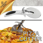 Load image into Gallery viewer, Pizza Cutter Wheel Kitchen Pizza Slicer Cutting Tool Stainless Steel Easy To Cut
