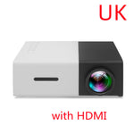 Load image into Gallery viewer, Portable Projector 3D Hd Led Home Theater Cinema HDMI-compatible Usb Audio Projector Yg300 Mini Projector
