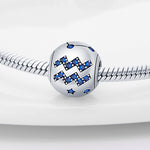 Load image into Gallery viewer, New Twelve Constellation Scattered Beads S925 Sterling Silver DIY Ornament Matching Bracelet
