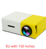 Load image into Gallery viewer, Portable Projector 3D Hd Led Home Theater Cinema HDMI-compatible Usb Audio Projector Yg300 Mini Projector
