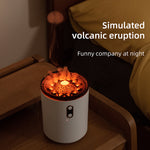 Load image into Gallery viewer, Volcanic Flame Aroma Essential Oil Diffuser USB Portable Jellyfish Air Humidifier Night Light Lamp Fragrance Humidifier
