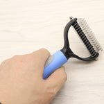 Load image into Gallery viewer, Pet Long-haired Dogknot Comb Double-sided Blade Dog
