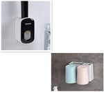 Load image into Gallery viewer, Wall Mounted Automatic Toothpaste Holder Bathroom Accessories Set Dispenser
