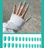 Load image into Gallery viewer, Frosted ballet fake nails
