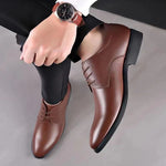 Load image into Gallery viewer, Men&#39;s Casual Business Formal Wear Leather Shoes
