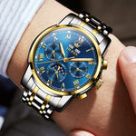 Load image into Gallery viewer, Multifunctional Moon Phase Automatic Mechanical Watch Waterproof Watch
