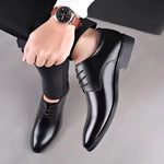 Load image into Gallery viewer, Men&#39;s Casual Business Formal Wear Leather Shoes
