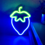 Load image into Gallery viewer, Strawberry Neon Led Modeling Lamp Party Decoration Ambience Light Home Decor
