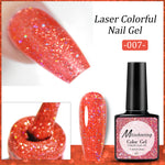 Load image into Gallery viewer, Popular Diamond In The Debris Glue Sequins Laser UV Polish Nail Art
