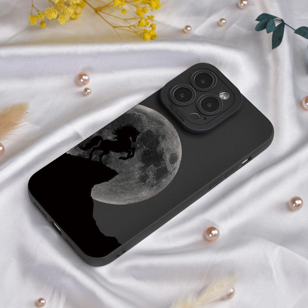 Phone Case Steed Moon All-inclusive Lens Soft Case