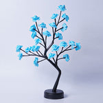 Load image into Gallery viewer, Table Lamp Flower Tree Rose Lamps Fairy Desk Night Lights USB Operated Gifts For Wedding Valentine Christmas Decoration
