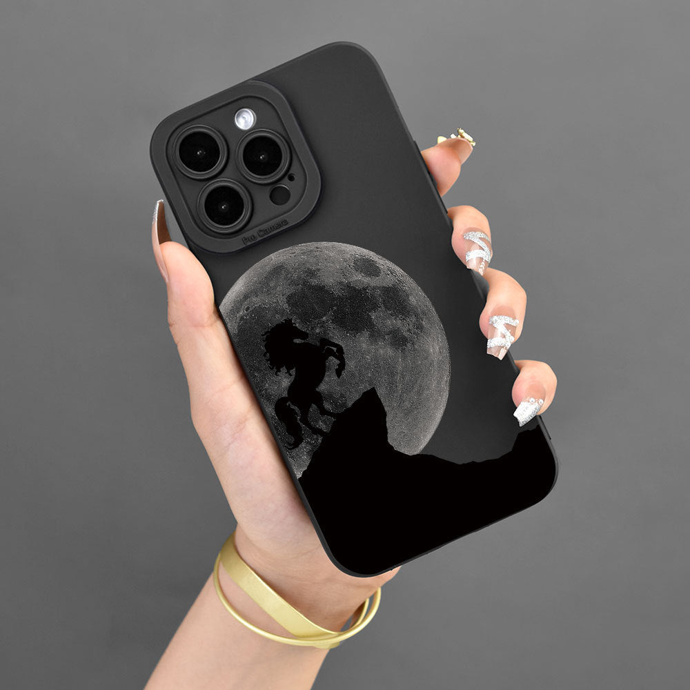 Phone Case Steed Moon All-inclusive Lens Soft Case