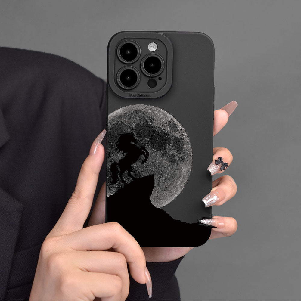 Phone Case Steed Moon All-inclusive Lens Soft Case