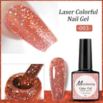 Load image into Gallery viewer, Popular Diamond In The Debris Glue Sequins Laser UV Polish Nail Art
