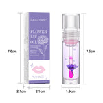 Load image into Gallery viewer, Flower Color Changing Lip Oil Moisturizing Jelly Lipgloss Clear Temperature Change Liquid Lipstick Reduce Lip Line Make Up
