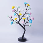 Load image into Gallery viewer, Table Lamp Flower Tree Rose Lamps Fairy Desk Night Lights USB Operated Gifts For Wedding Valentine Christmas Decoration
