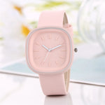 Load image into Gallery viewer, Simple Women’s Square Watches Luxury Brand Ladies Solid Quartz Watch Leather Straps Wristwatche Female Korean Clock
