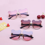 Load image into Gallery viewer, Cat Ear Kids Sunglasses Frameless Shape
