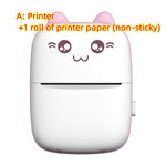 Load image into Gallery viewer, Mini Printer Portable Mini Bluetooth WiFi New Wrong Printer Mobile Phone Photo Title Note Hot Print Pocket Student Error Label Printer
