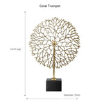 Load image into Gallery viewer, European Entry Lux Metal Sea Tree Coral Decoration Living Room Entrance Crafts Display
