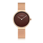 Load image into Gallery viewer, Fashion New Water Quartz Watch Women&#39;s Mesh Belt Casual Business Pointer Watch
