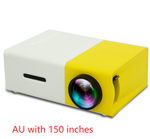 Load image into Gallery viewer, Portable Projector 3D Hd Led Home Theater Cinema HDMI-compatible Usb Audio Projector Yg300 Mini Projector
