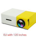 Load image into Gallery viewer, Portable Projector 3D Hd Led Home Theater Cinema HDMI-compatible Usb Audio Projector Yg300 Mini Projector
